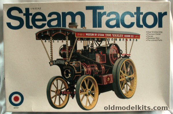 Entex 1/16 Steam Tractor (Traction Engine) Pendle Princess - (ex-Bandai), 9145 plastic model kit